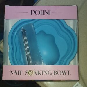 Blue Nail Soaking Bowl Set